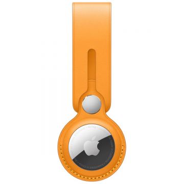 AirTag Leather Loop pentru AirTag Apple, California Poppy (Seasonal Summer2021)
