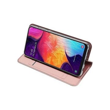 Husa Book Dux Ducis Skin pt Samsung Galaxy A03s rose gold