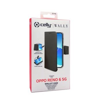 Husa Celly Wally pt Oppo Reno 6 5G black