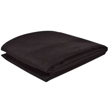 Husă din velur microfibră pentru canapea, 210 x 280 cm, maro