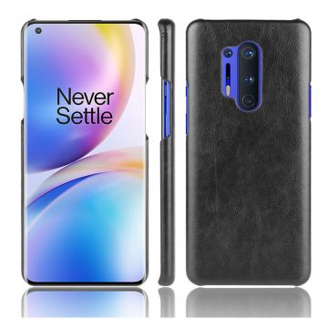 Husa pentru OnePlus 8 Pro, Piele, Negru