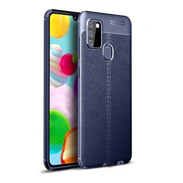 Husa pentru Samsung Galaxy A21S, Silicon, Albastru