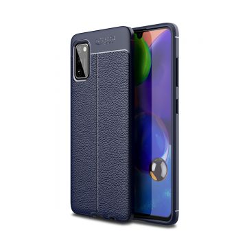 Husa pentru Samsung Galaxy A41, Silicon, Albastru