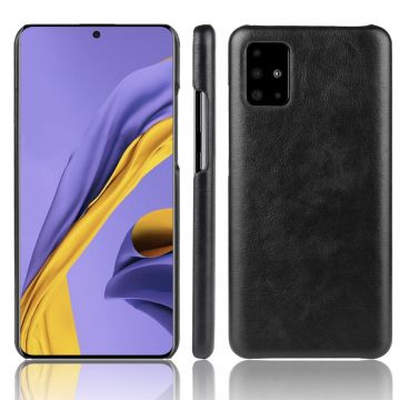 Husa pentru Samsung Galaxy A51 4G, Piele, Negru