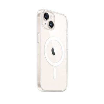 Husa protectie spate Apple MagSafe Clear Case mpu43zm pt iPhone 14 Plus transparent
