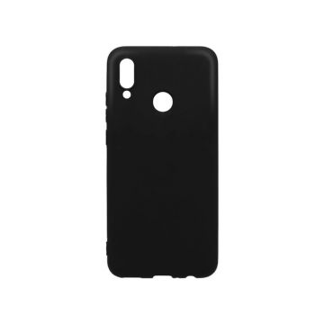 Husa protectie spate Lemontti silicon black pt Huawei P Smart (2019)