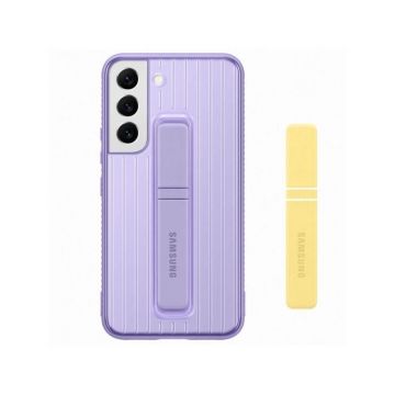 Husa protectie spate Protective Standing Cover pt Samsung Galaxy S22+ EF-RS906CVEGWW lavender
