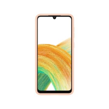 Husa protectie spate Samsung Card Slot Cover pt Samsung Galaxy A33 5G ef-oA336tpegww peach