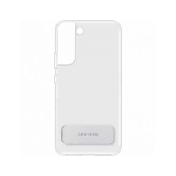Husa protectie spate Samsung Clear Standing Cover pt Samsung Galaxy S22+ EF-JS906CTEGWW transparent