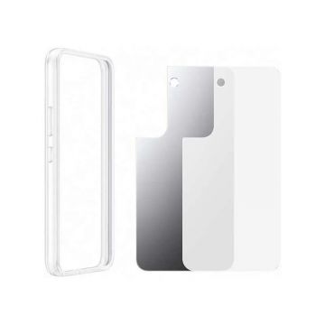 Husa protectie spate Samsung Frame Cover pt Samsung Galaxy S22+ EF-MS906CWEGWW white