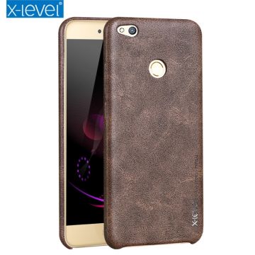 Husa protectie spate X-level Vintage Brown pt Huawei P8 / P9 Lite 2017