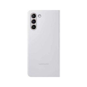 Husa Samsung Smart LED View Cover pt Samsung Galaxy S21 light gray
