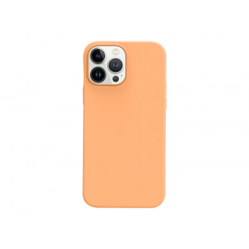 Husa spate si protectie cu Magsafe, Silicon Case pentru Iphone 12 Mini, Kumquat