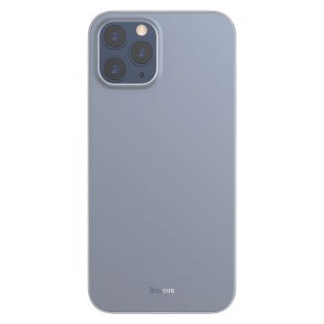 Husa telefon pentru Iphone 12 Pro Max, Baseus, Wing, 6.7 inch, WIAPIPH67N-02, Alb