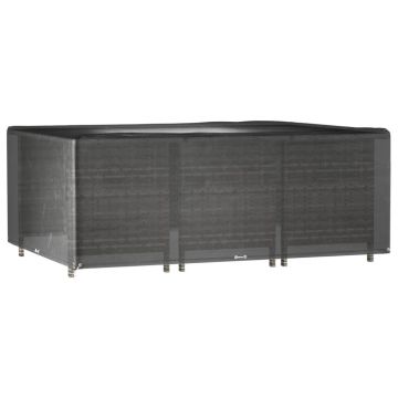 vidaXL Husă pentru mobilier grădină, 16 ocheți, 278x204x105 cm pătrat