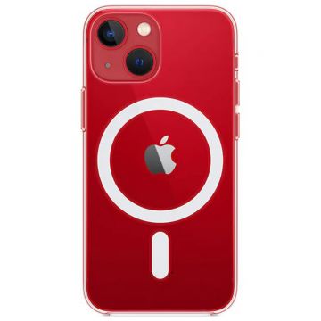 Husa telefon Apple pentru Apple iPhone 13 mini, Clear Case, MagSafe, Transparent