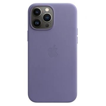 Husa telefon Apple pentru Apple iPhone 13 Pro Max, Leather Case, MagSafe, Wisteria (Seasonal Fall 2021)