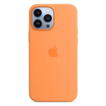 Husa telefon Apple pentru Apple iPhone 13 Pro Max, Silicone Case, MagSafe, Marigold (Seasonal Fall 2021)