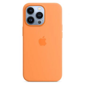 Husa telefon Apple pentru Apple iPhone 13 Pro, Silicone Case, MagSafe, Marigold (Seasonal Fall 2021)