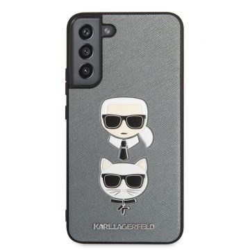 Husa telefon Karl Lagerfeld pentru Samsung Galaxy S22+, Silver