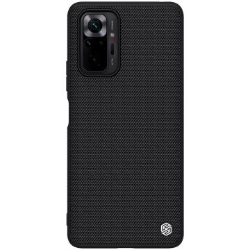 Husa telefon Nillkin pentru Xiaomi Redmi Note 10 Pro, Nylon, Negru