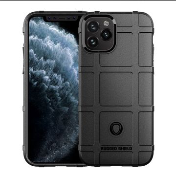 Husa telefon pentru iPhone 11 Pro Max, Silicon Rezistent, Negru