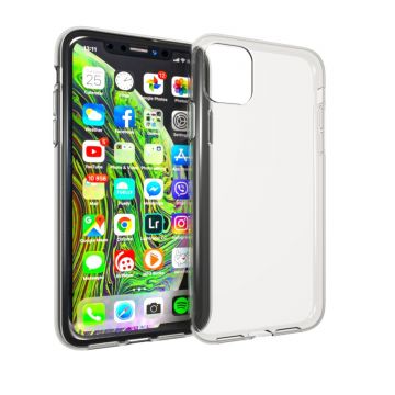 Husa telefon pentru iPhone 11 Pro Max, Silicon, Transparent