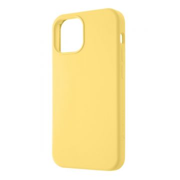 Husa de protectie telefon Tactical pentru iPhone 13 Mini, Velvet Smoothie, Silicon, Banana
