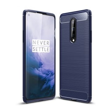 Husa telefon pentru OnePlus 8, Plastic, Albastru