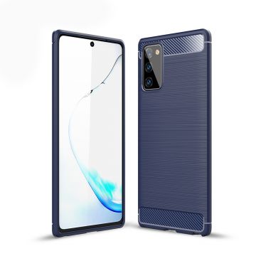 Husa telefon pentru Samsung Galaxy Note 20, Plastic, Albastru
