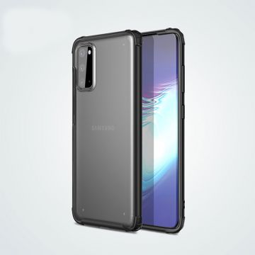 Husa telefon pentru Samsung Galaxy S20, Plastic, Negru
