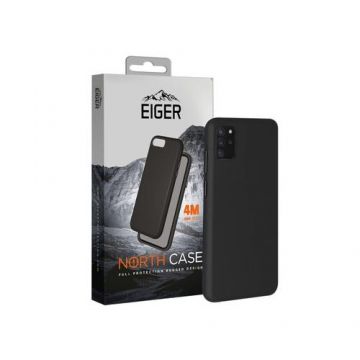 Carcasa Eiger North Case compatibila cu Samsung Galaxy A22 5G (Negru)