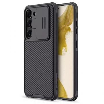 Carcasa Nillkin Cam Shield Pro compatibila cu Samsung Galaxy S23 Plus (Negru)