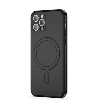 Carcasa TECH-PROTECT Icon MagSafe compatibila cu iPhone 12 Pro (Negru)