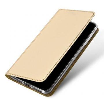 Husa Book Cover Dux Ducis Skin Pro pentru iPhone 11 Pro (Auriu)