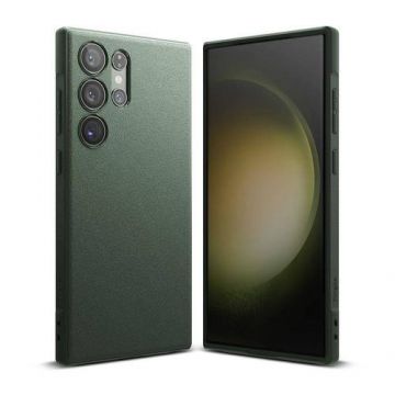 Husa de pritectie Ringke, pentru Samsung Galaxy S23 ULTRA, TPU (Verde)