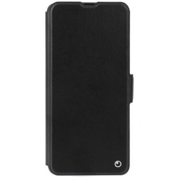 Husa de protectie Lemontti Book Elegant pentru Oppo A74 4G (Negru)