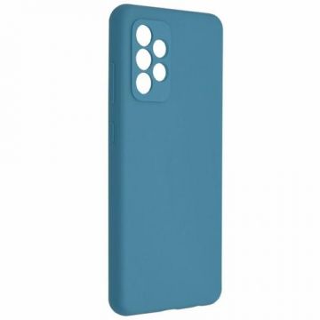 Husa de protectie Lemontti Silicon pentru Samsung Galaxy A33 5G (Albastru)