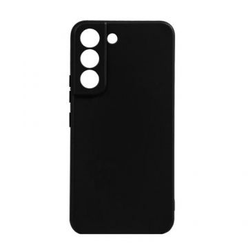 Husa de protectie Spacer pentru Samsung Galaxy S22, material flexibil TPU, Negru