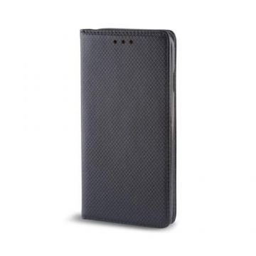 Husa de protectie TFO pentru Huawei P20 Lite, Piele ecologica (Negru)