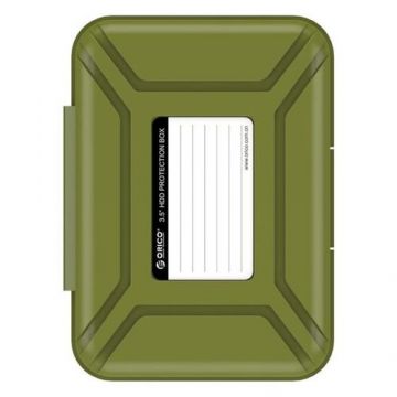 Husa HDD Orico PHX35-V1 3.5 Inch Hard Drive Protective Case, Verde