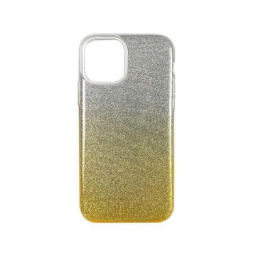 Husa Lemontti Bling compatibila cu iPhone 11 Pro (Auriu)