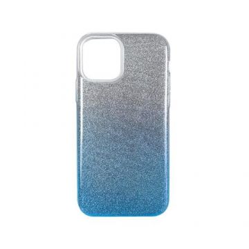 Husa Lemontti Bling compatibila cu iPhone 12 Pro Max (Albastru)
