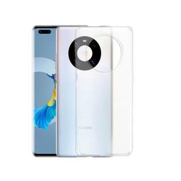 Husa Lemontti Silicon compatibila cu Huawei Mate 40 Pro 4G (Transparent)
