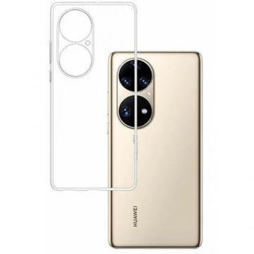 Husa Lemontti Silicon compatibila cu Huawei P50 Pro (Transparent)