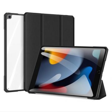 Husa protectie DuxDucis pentru iPad Pro 10.2inch 2019/2020/2021, Poliuretan, Negru