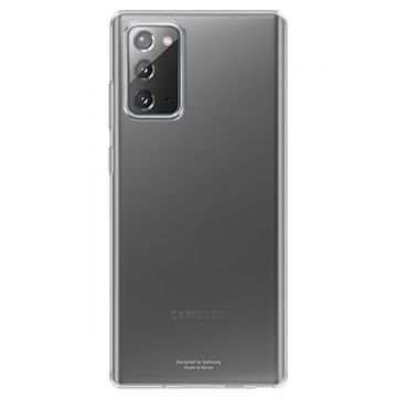 Husa Samsung Clear Cover pentru Samsung Galaxy Note 20, EF-QN980TTEGEU, Transparent