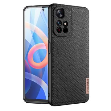 Husa telefon Dux Ducis pentru Xiaomi Poco M4 Pro 5G, Anti alunecare, Poliuretan termoplastic, Negru