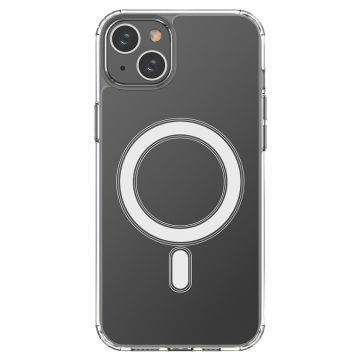 Husa de protectie telefon Hurtel pentru iPhone 14, MagSafe, Plastic, Transparent