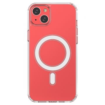 Husa de protectie telefon Hurtel pentru iPhone 14 Plus, MagSafe, Plastic, Transparent